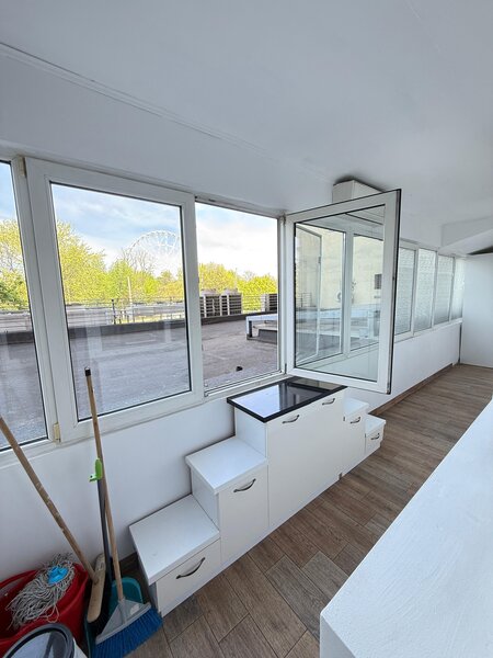 Lacul Tei Apartament 3 camere - terasa generoasa